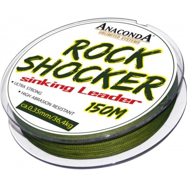 Anaconda šoková šňůra rockshocker leader 150 m-průměr 0