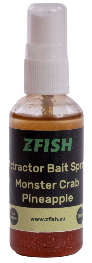 Zfish sprej attractor bait spray 50 ml - monster crab pineapple