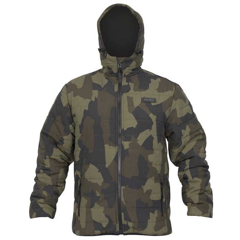 Avid carp bunda ripstop camo thermal jacket - xxl