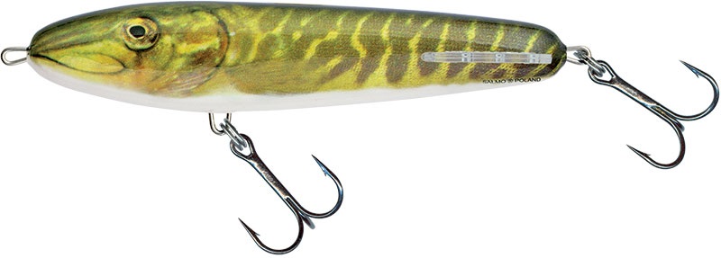 Salmo wobler sweeper 17 sinking limited edition real pike 17 cm