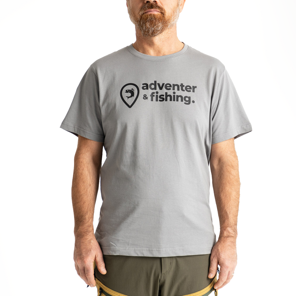 Adventer & fishing tričko titanium - velikost l