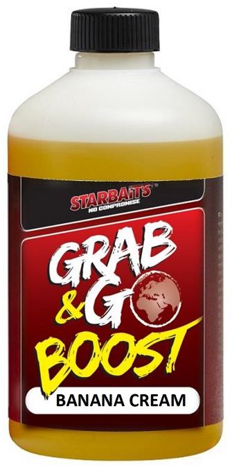 Starbaits booster g&g global banana cream 500 ml