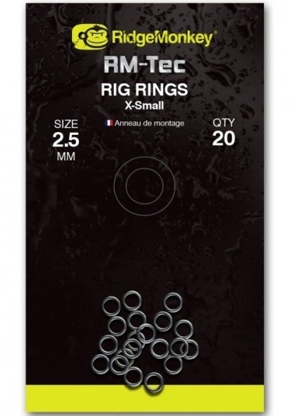 Ridgemonkey kroužky rm-tec rig rings - 2