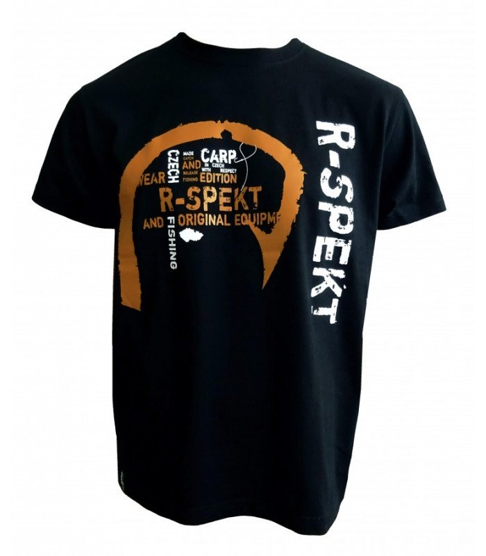 R-spekt tričko fishing edition black - velikost m