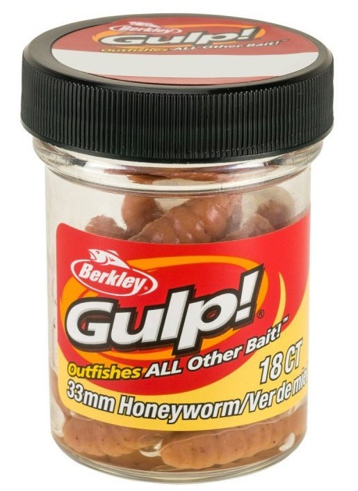 Berkley umělé nástrahy gulp honey worm-natural 3
