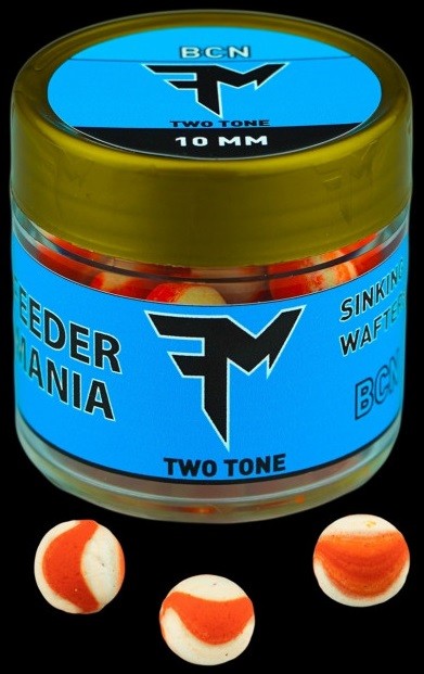 Feedermania two tone sinking wafters 22 g 10 mm - bcn