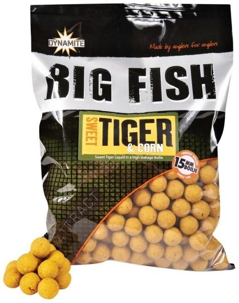 Dynamite baits boilies big fish sweet tiger corn - 1 kg 15 mm