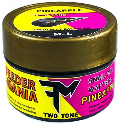 Feedermania two tone snail air wafters 12 ks m-l - pineapple