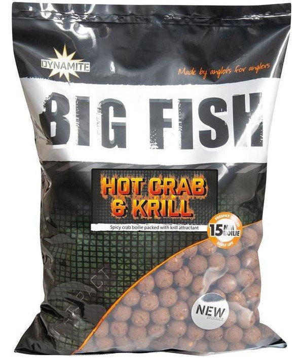 Dynamite baits boilies big fish hot crab krill - 1