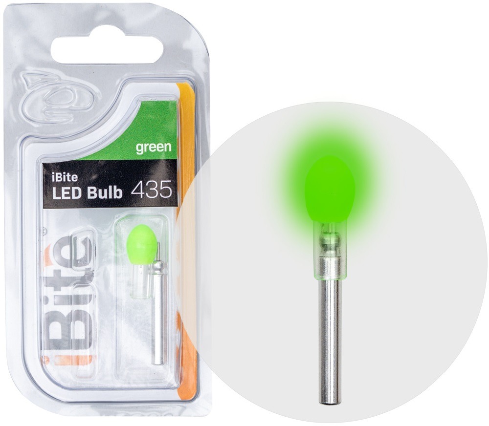 Ibite světlo bulb led + 435 baterie - zelená