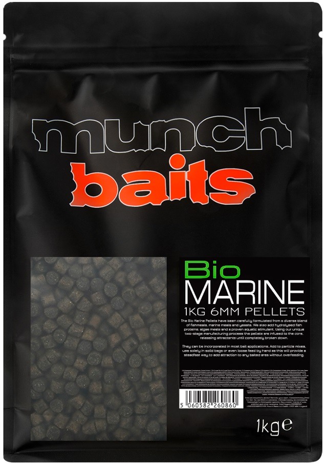 Munch baits bio marine pellet - 1 kg 6 mm