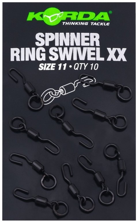 Korda obratlík spinner ring swivel xx size 11
